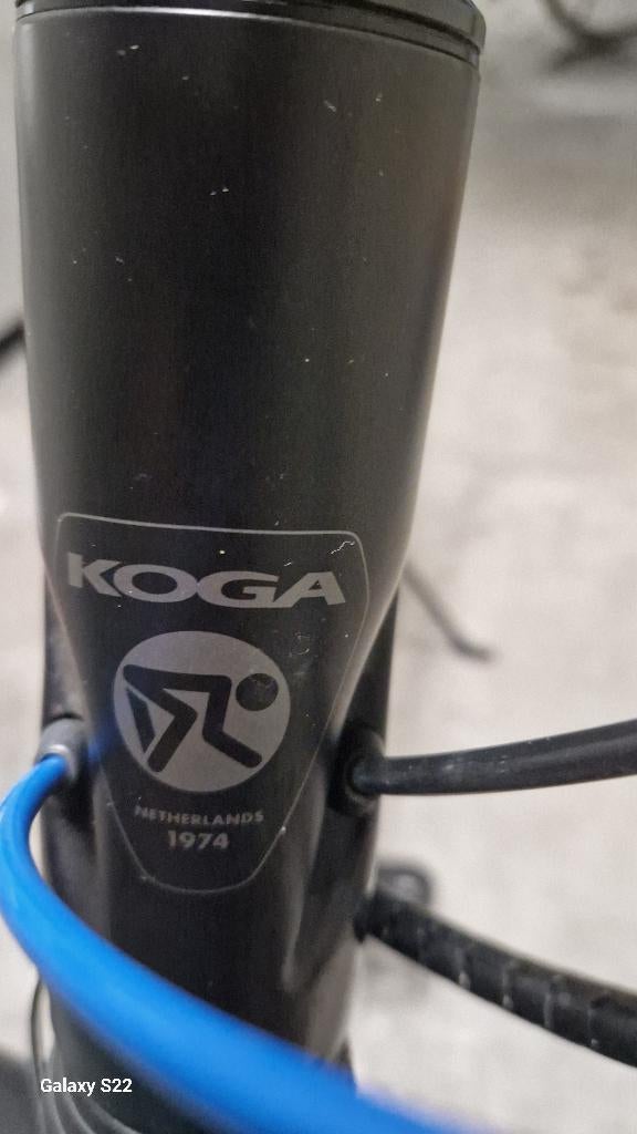 E-Bike Koga damesfiets, Fietsen en Brommers, Fietsen | Dames | Damesfietsen, Gebruikt, Velgrem, Versnellingen, 50 tot 53 cm