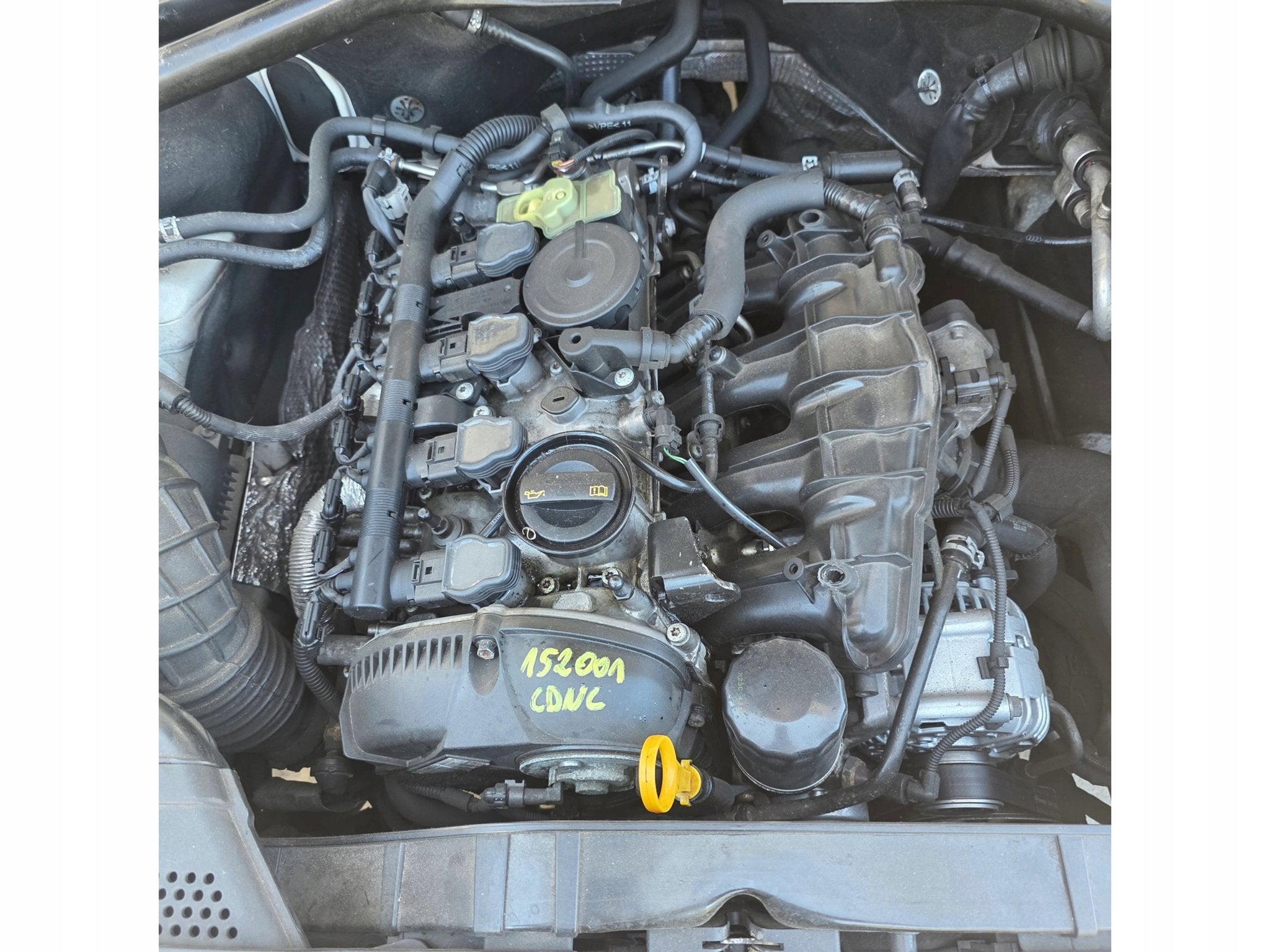 Moteur CDNA Complet AUDI A4 Q5, Envoi, Utilisé, Skoda