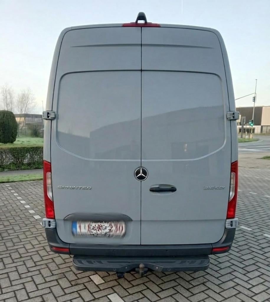 Mercedes sprinter 316 dubbel cabine  inclusief btw, Argent ou Gris, Achat, 6 portes, Automatique