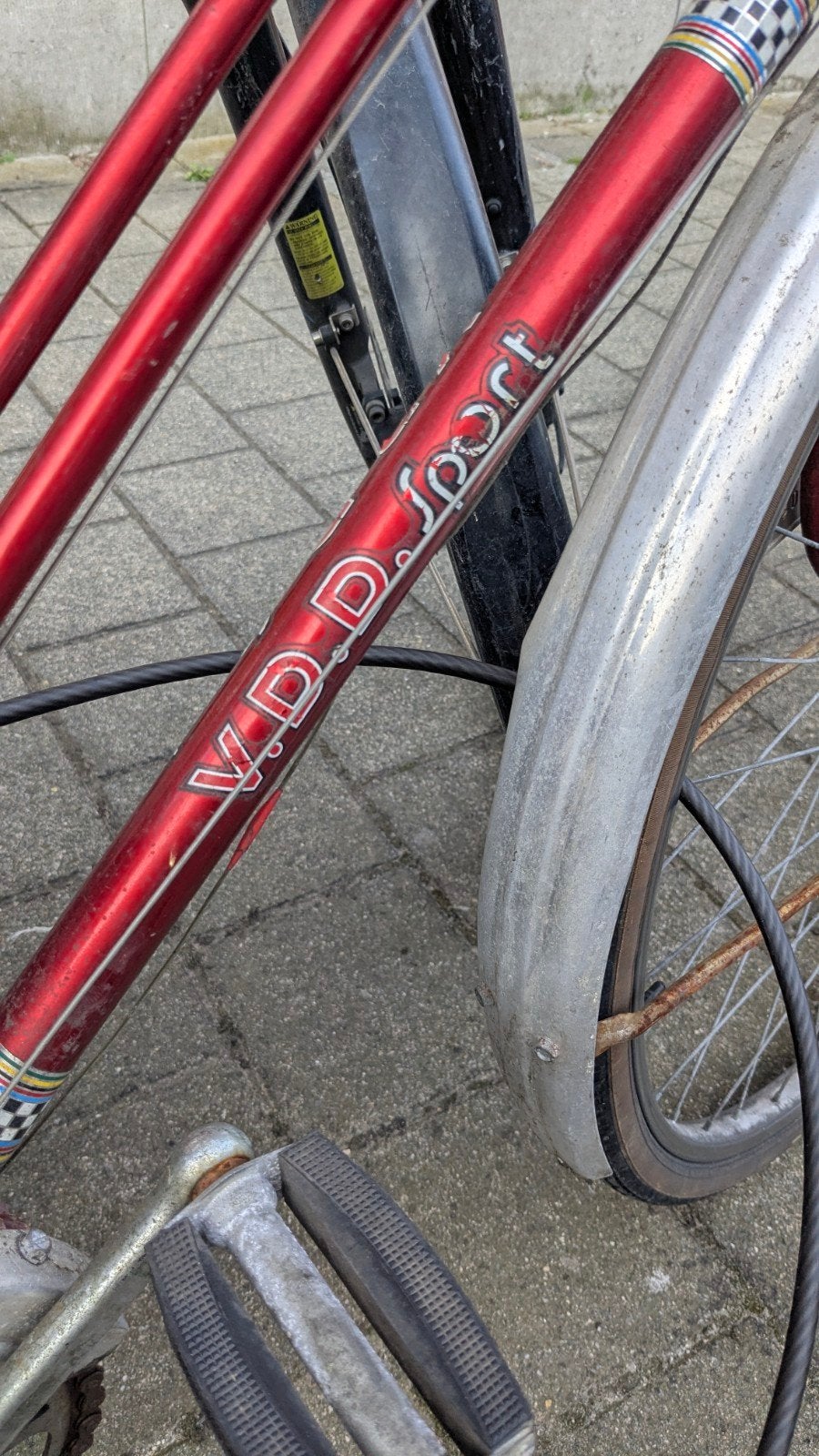 Vintage fiets, Fietsen en Brommers, Ophalen