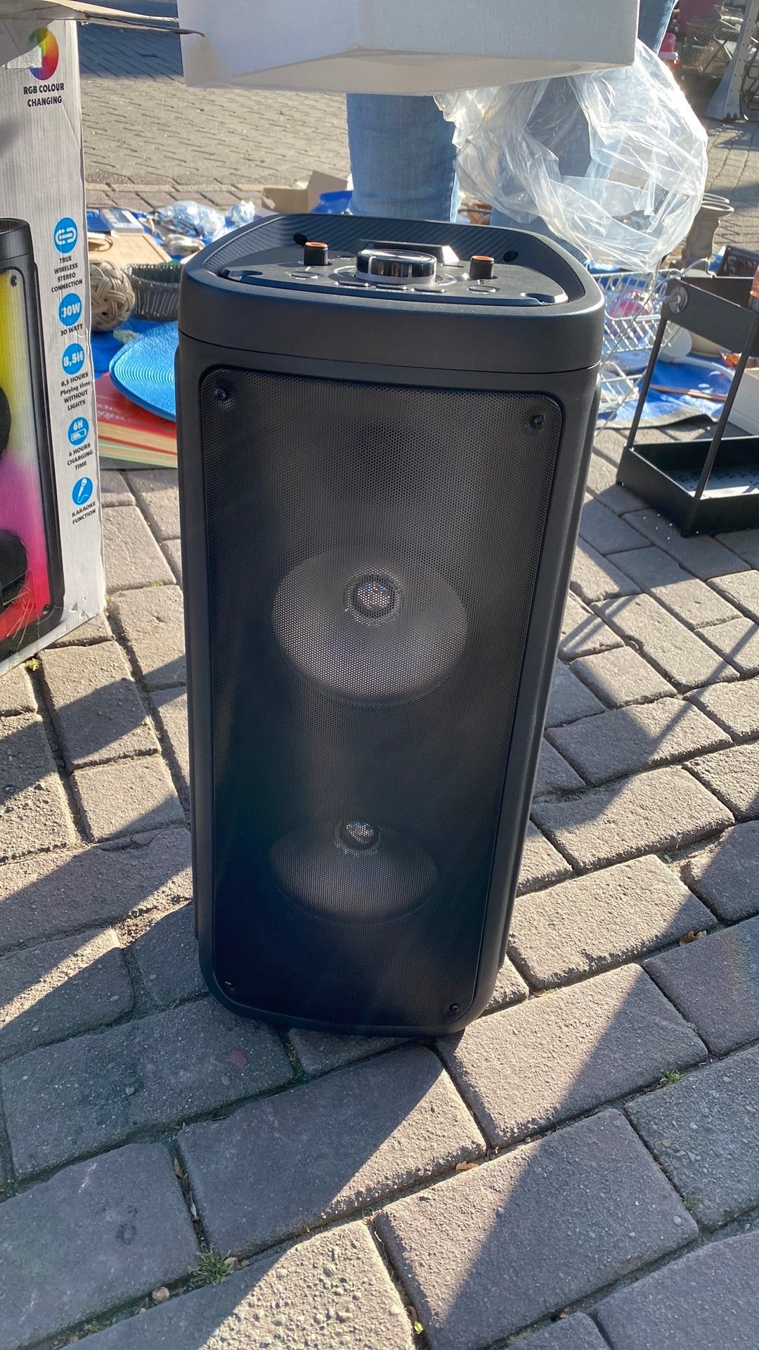 Boombox, Bluetooth, Enlèvement, Neuf, Enceinte de fête