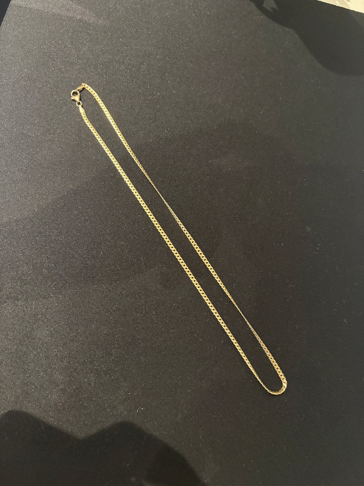 Collier en or 8 carats - 9 grammes, Bijoux, Sacs & Beauté, Enlèvement ou Envoi, Comme neuf, Or