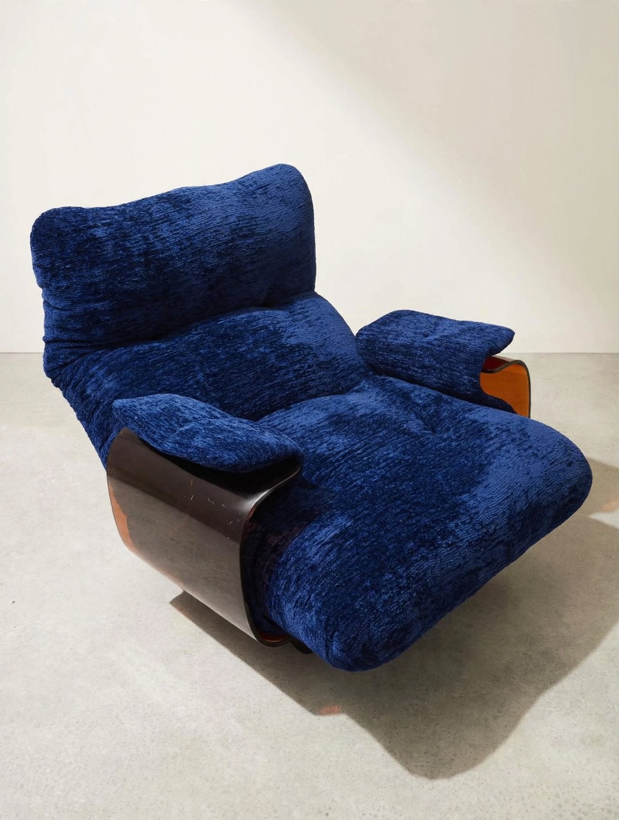 Ligne roset marsala velours bleu, Maison & Meubles, Enlèvement ou Envoi, Comme neuf