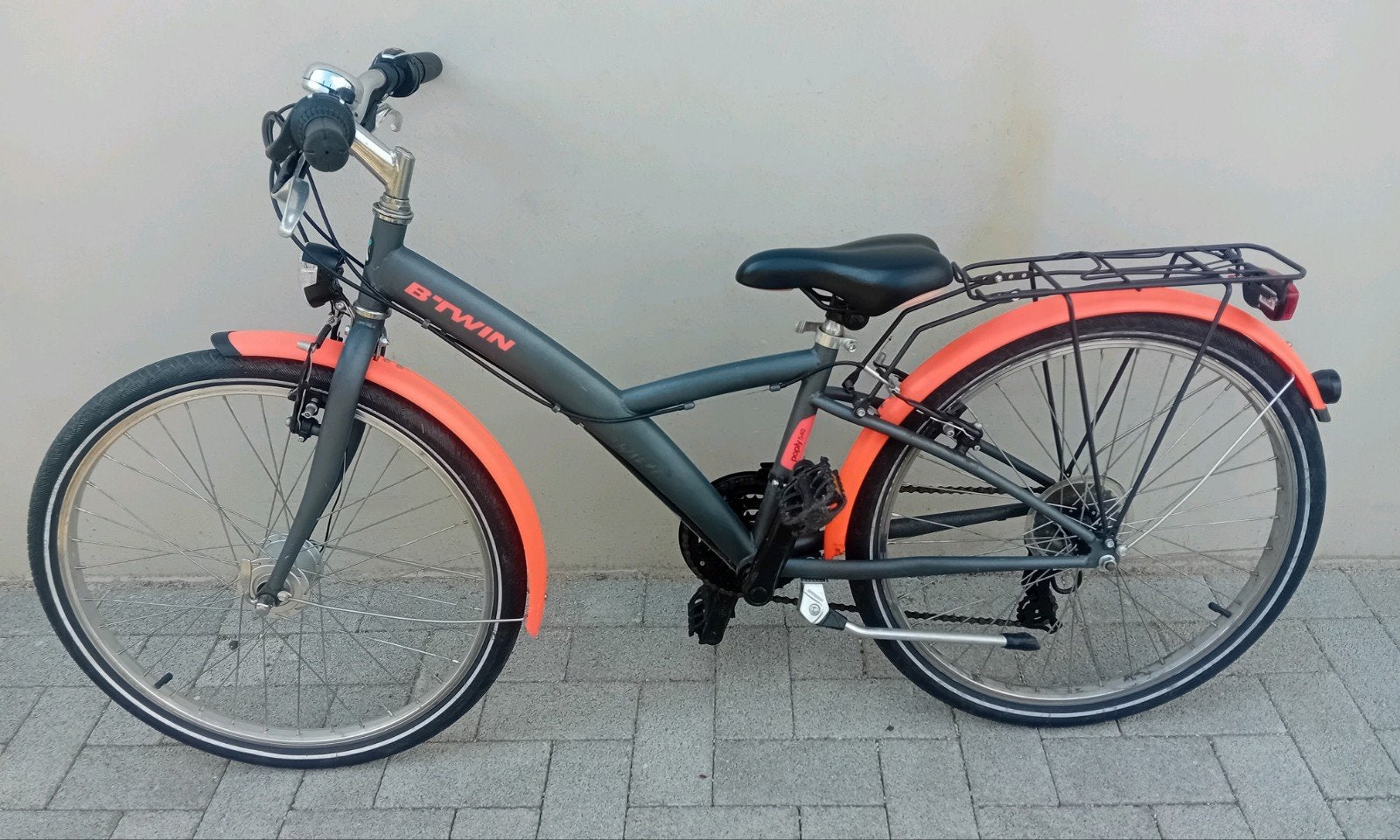 kinderfiets Btwin Poply 540 18speed 24inch NWP 250€ 🚴🏾‍♀️, Ophalen, Cruiser, Velgrem, Zo goed als nieuw