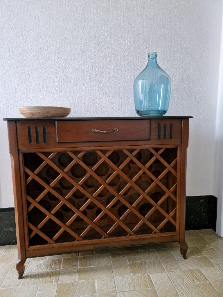belle cave à vin pour 33 bouteilles de vin, Enlèvement, Utilisé, Bois, 75 cm ou plus