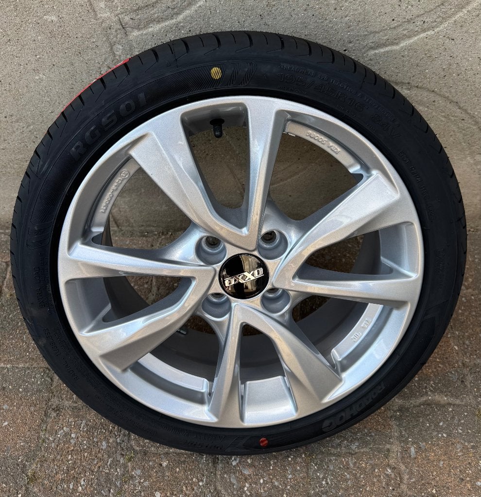 16” velgen met banden 4x100 NIEUW, Neuf, 16 pouces, Véhicule de tourisme, Autre