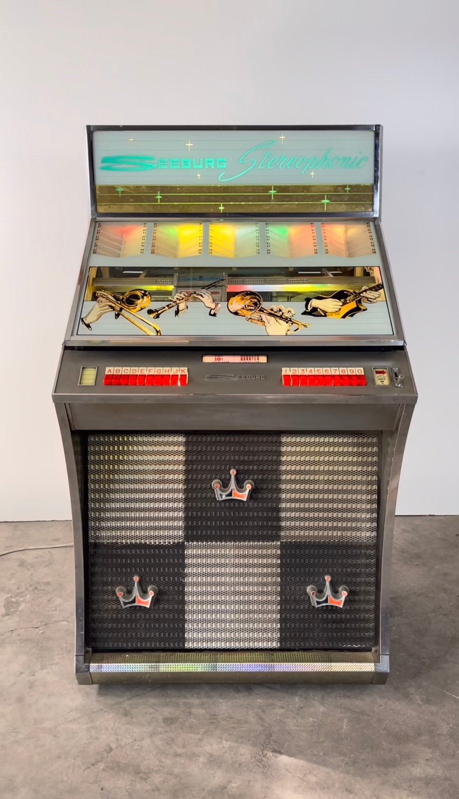 1961 - Seeburg EY100 jukebox, Enlèvement ou Envoi, Utilisé, 1960 à 1970, Seeburg