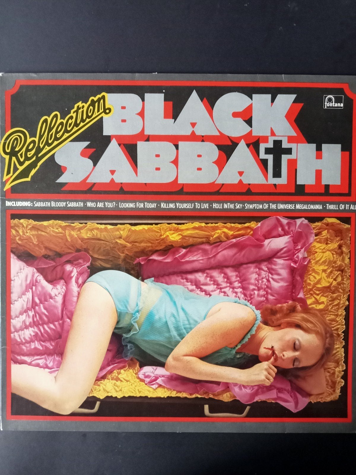 Black Sabbath, LP 1973 Fontana, alleen in het Duits., Ophalen of Verzenden, LP