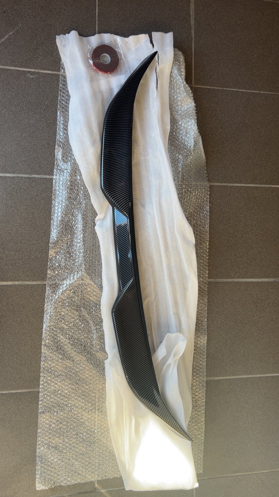 BMW 220i M Sport carbon look frontlip + achterspoiler NIEUW, Auto-onderdelen, Ophalen, Nieuw, BMW