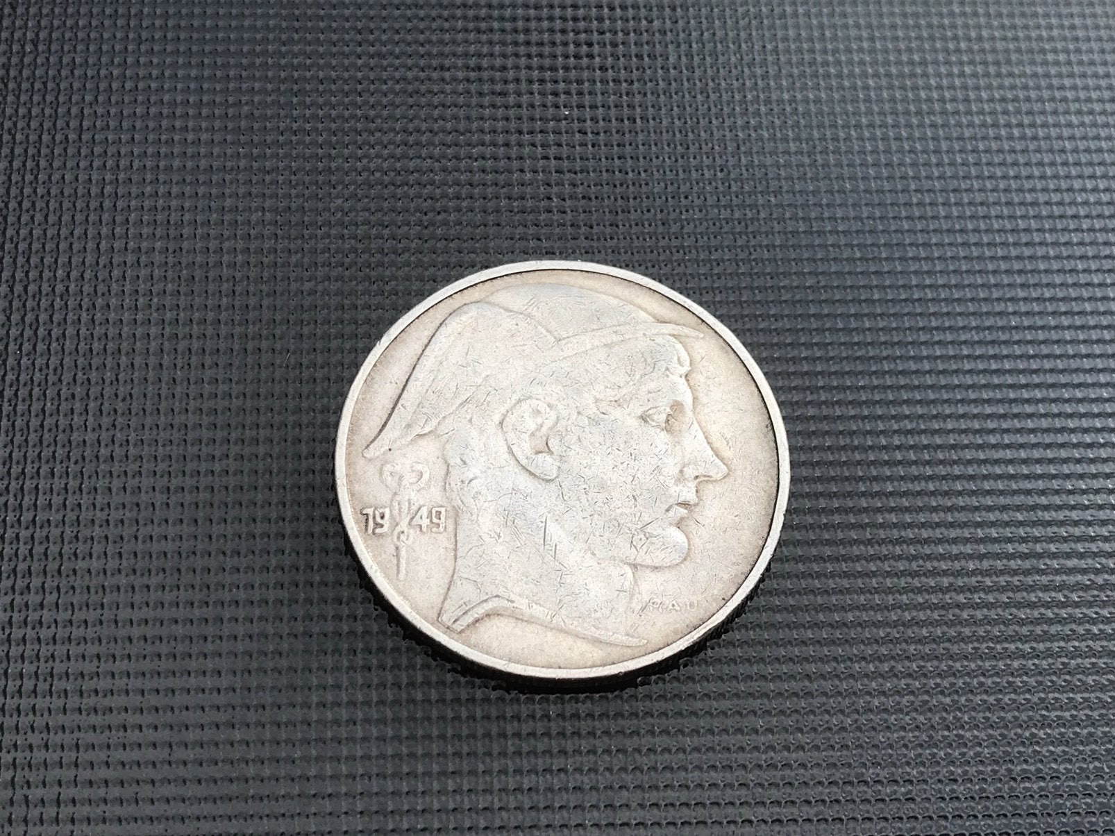 Pièce de Monnaie belge en argent de 20 F de 1949, Postzegels en Munten, Munten | België, Ophalen of Verzenden, Zilver, Zilver