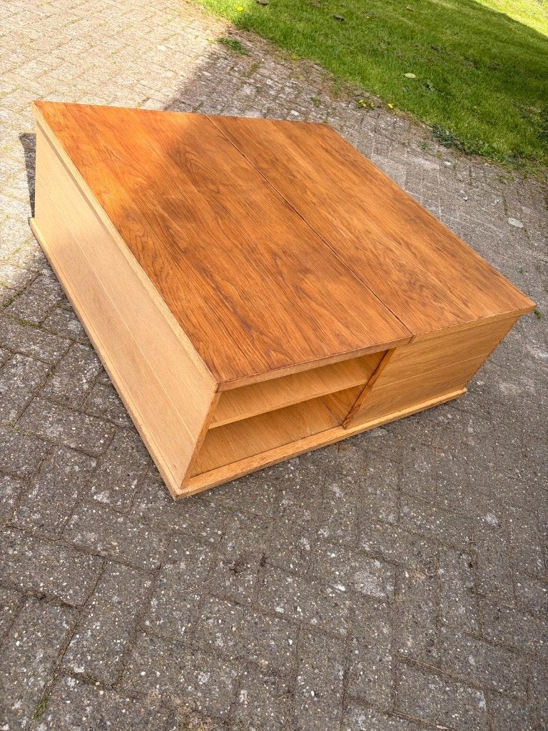 Moderne salontafel, 100 à 150 cm, 100 à 150 cm, Enlèvement, Chêne