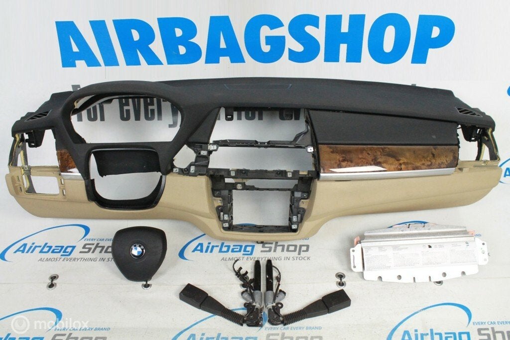 Airbag kit Tableau de bord sport beige BMW X5 E70, Autos : Pièces & Accessoires, Enlèvement ou Envoi, Utilisé