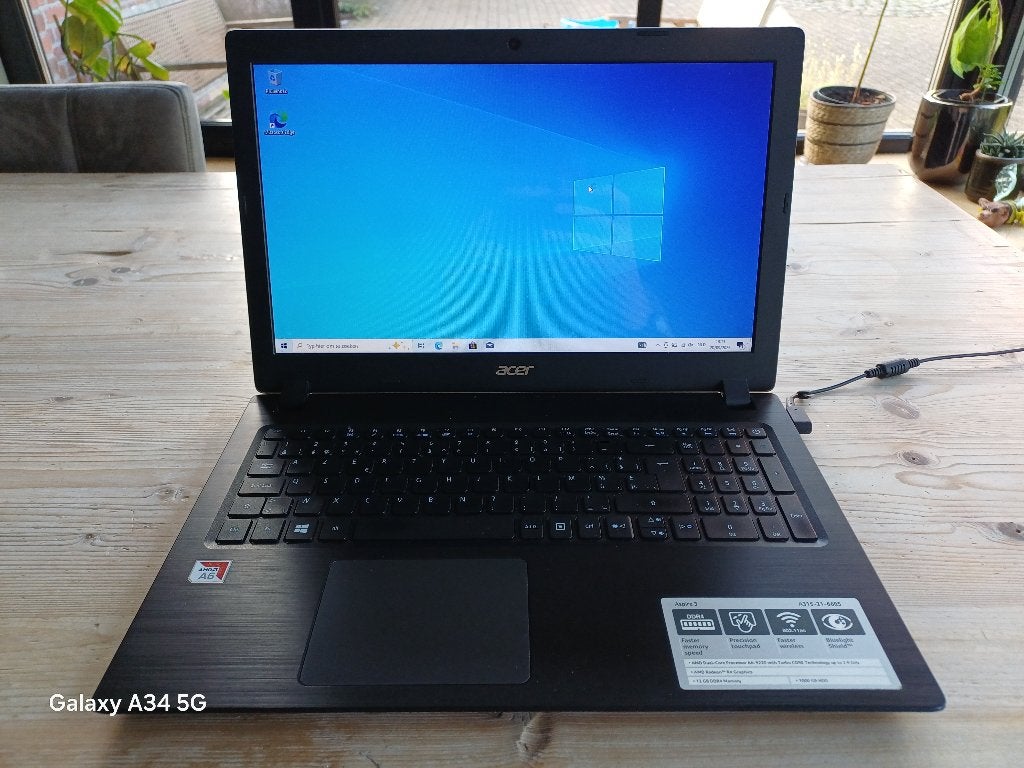 Acer Aspire 3 laptop, Gebruikt, AMD A6-9220, 8 GB, Ophalen of Verzenden