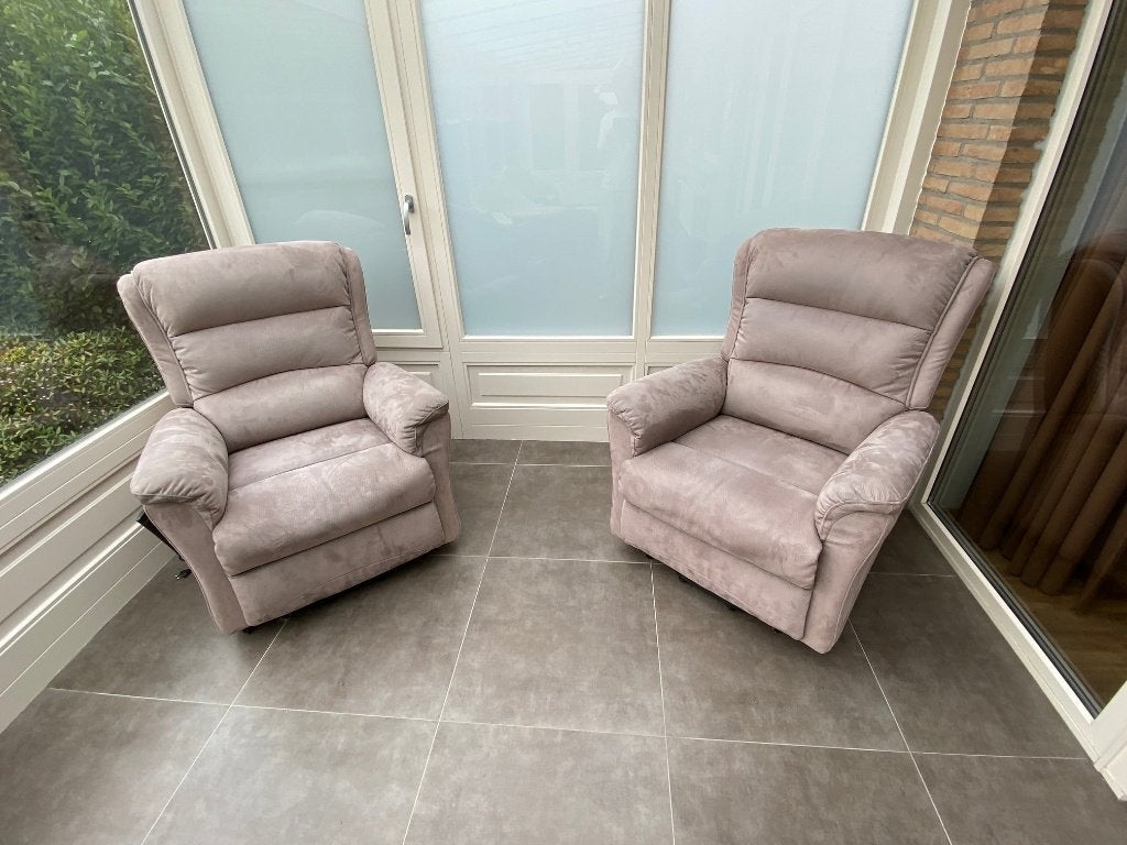 Relaxzetel bruin, 75 à 100 cm, Moins de 150 cm, Banc droit, Une personne