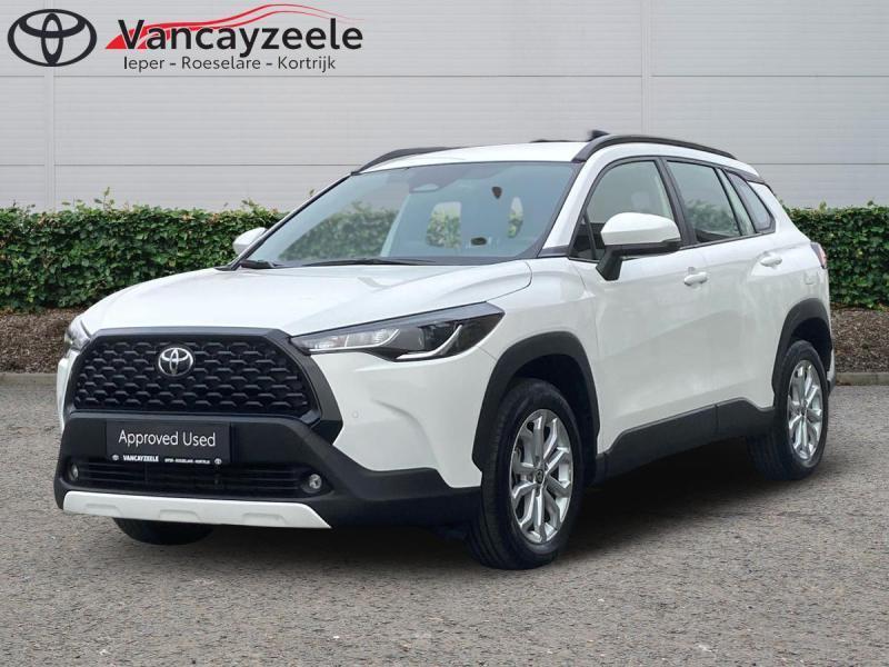 Toyota Corolla Cross Style+cam+gps+sens V+A, Autos, Achat, Euro 6, Cruise Control, Noir