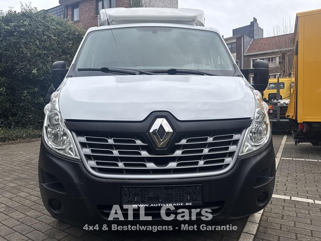 Renault Master 2.3D | DUBBEL CABINE + BAK | 133 000 KM, Auto's, Voorwielaandrijving, Euro 5, Stof, Gebruikt