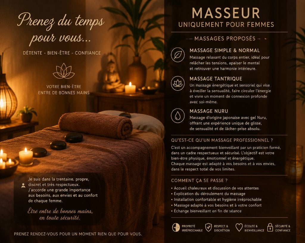 Massage pour Femme., Ontspanningsmassage