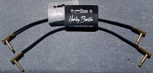 Harley Benton Pro-30 Gold Flat Patch kabel NIEUW, Ophalen of Verzenden, Nieuw