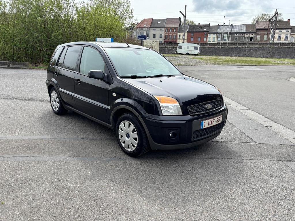 Ford Fusion 2009 - 1.4 TDCI - 220 000km - papier rose, Auto's, Ford, Fusion, Zwart, Particulier, Te koop