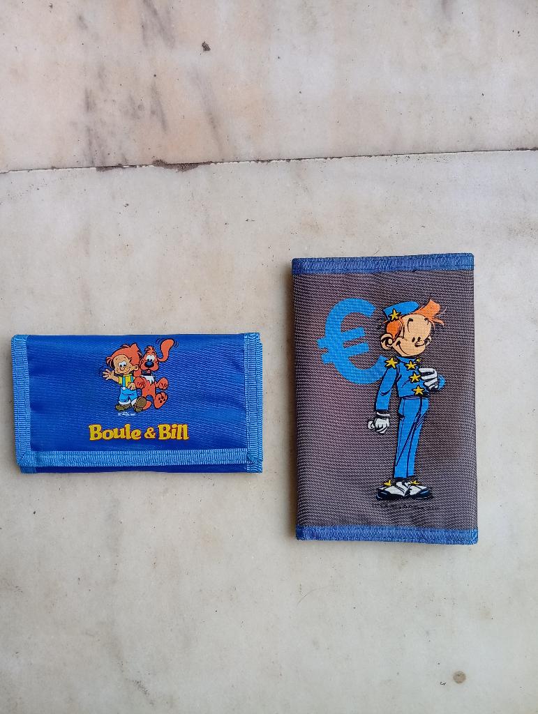 Portefeuilles Boule & Bill / Spirou ( à la pièce ou en lot), Ophalen of Verzenden, Nieuw