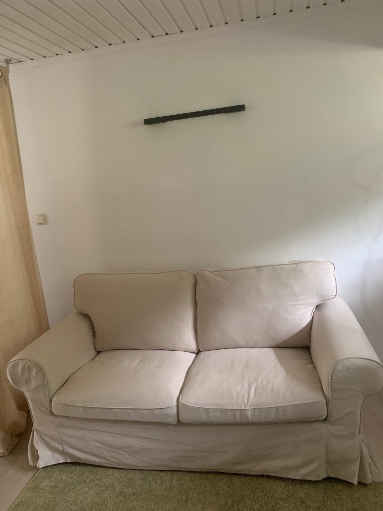 IKEA EKTORP 2 places, Maison & Meubles, Canapés | Salons, Comme neuf, Banc droit, Deux personnes, 150 à 200 cm, 75 à 100 cm, Tissus