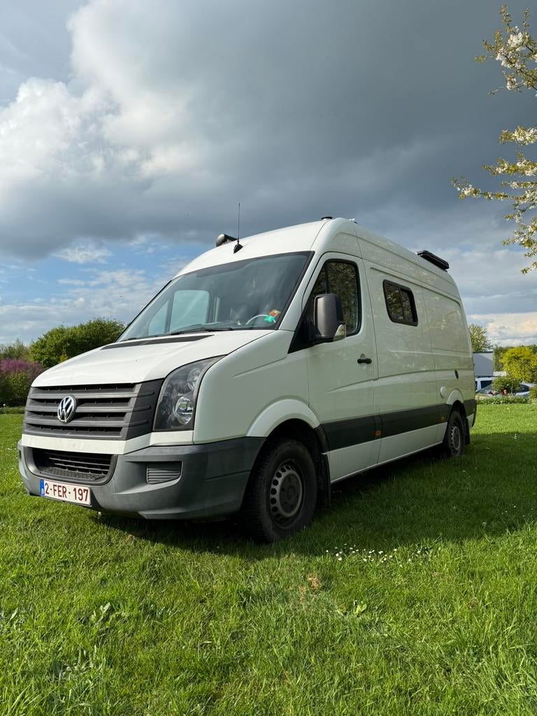 Van amenagé VW crafter 2014 68000km, Caravans en Kamperen, Mobilhomes, Particulier, tot en met 2, Diesel, Douche, Ophalen