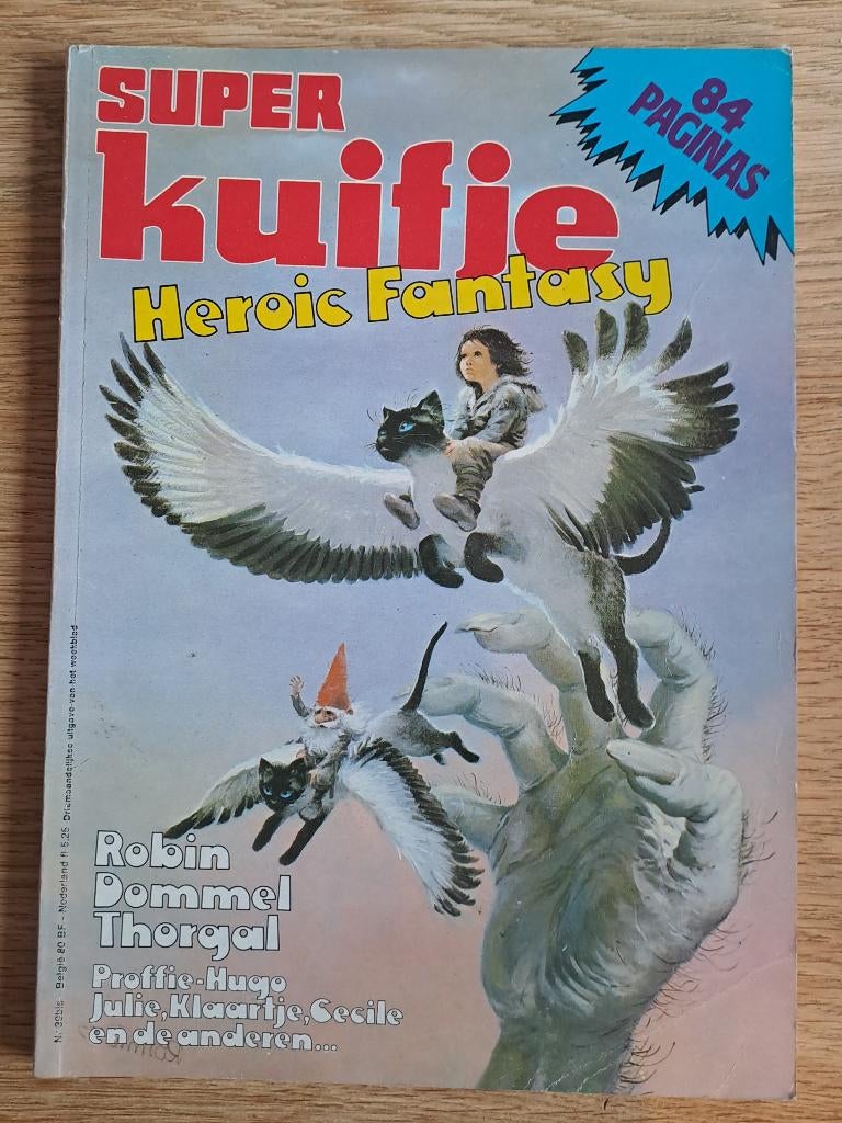 22 - Super Kuifje - Heroic Fantasy, Boeken, Gelezen, Eén stripboek, Ophalen of Verzenden, Diverse Auteurs
