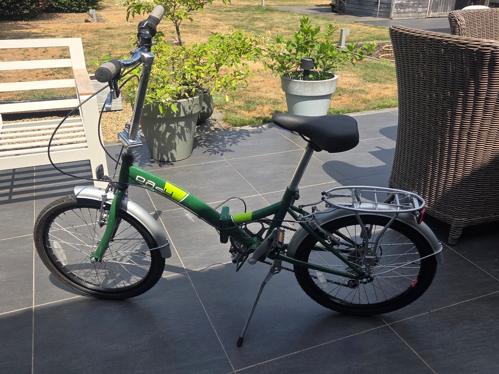 Easy plooifiets nooit gebruikt, Fietsen en Brommers, Fietsen | Vouwfietsen, Nieuw, Overige merken, 20 inch of meer, Totaal opvouwbaar