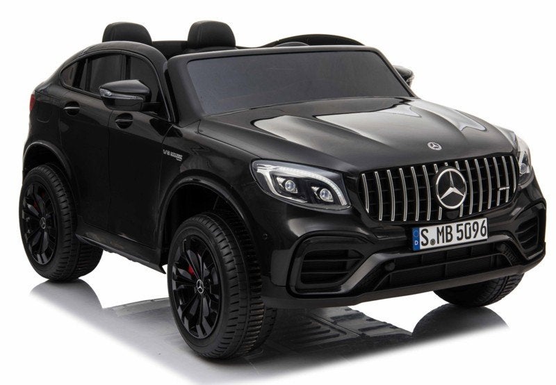 Mercedes GLC 63S Kinderauto Zwart  2 persoons 24V, Nieuw