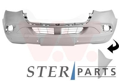 Voorbumper Mercedes Sprinter W907/W910 A9078858600, Auto-onderdelen, -, Voor, Ophalen of Verzenden, Bumper