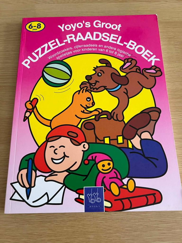 Yoyo's Groot Puzzel-Raadsel-Boek, Ophalen of Verzenden, Zo goed als nieuw