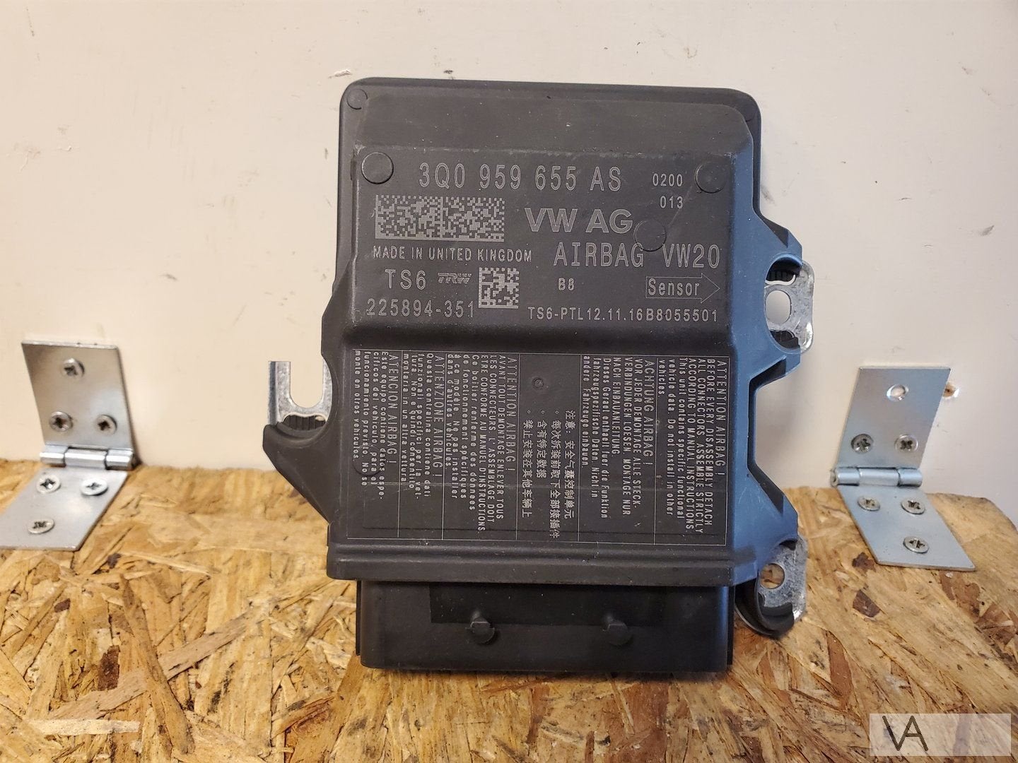 Seat Leon 5f / Skoda Octavia 5e airbag module 3q0959855as, Gebruikt, -, -, Ophalen of Verzenden