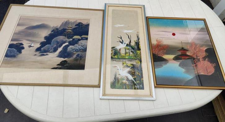 Te koop chinese schilderij, Enlèvement