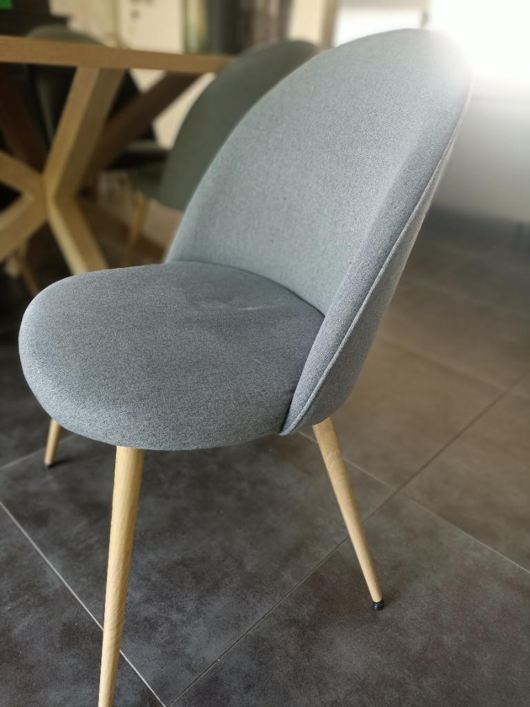 Stoelen, Huis en Inrichting, Stoelen, Ophalen, Overige materialen, Zo goed als nieuw, Grijs