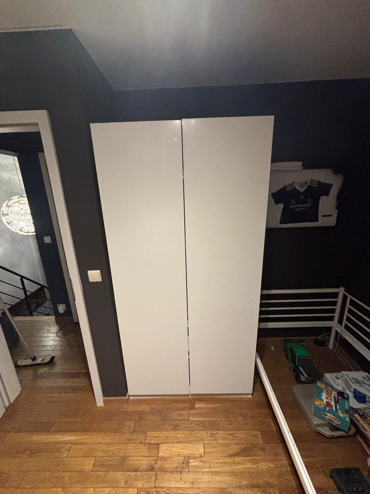 Garde robe ikea PAX blanche, Neuf, Avec porte(s), Enlèvement, 50 à 75 cm