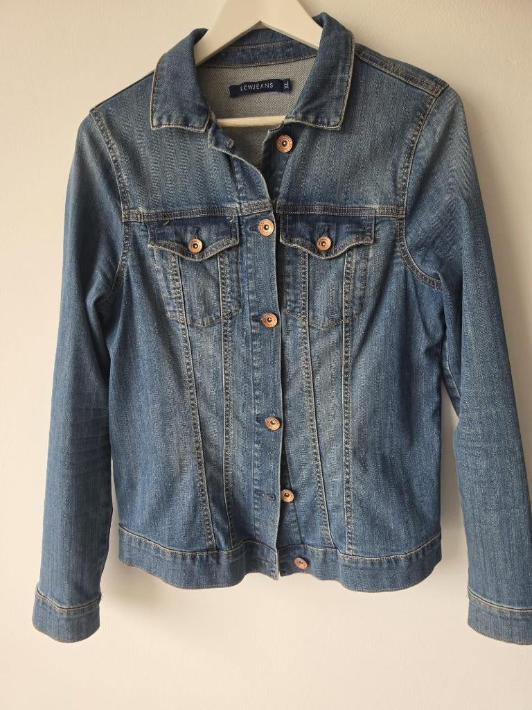 Veste en jean pour femme, Taille 46/48 (XL) ou plus grande, Enlèvement, Mavi, Porté