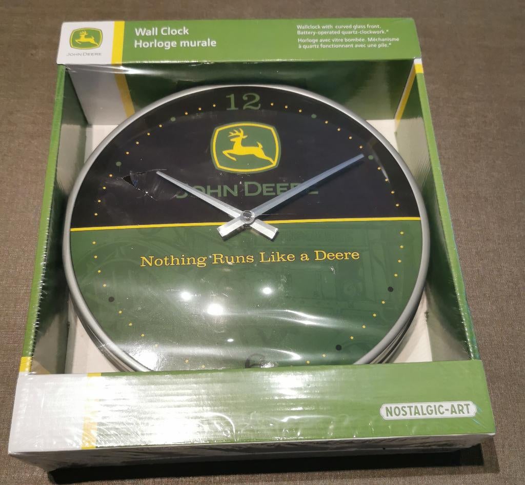 wandklok john deere, Ophalen, Nieuw