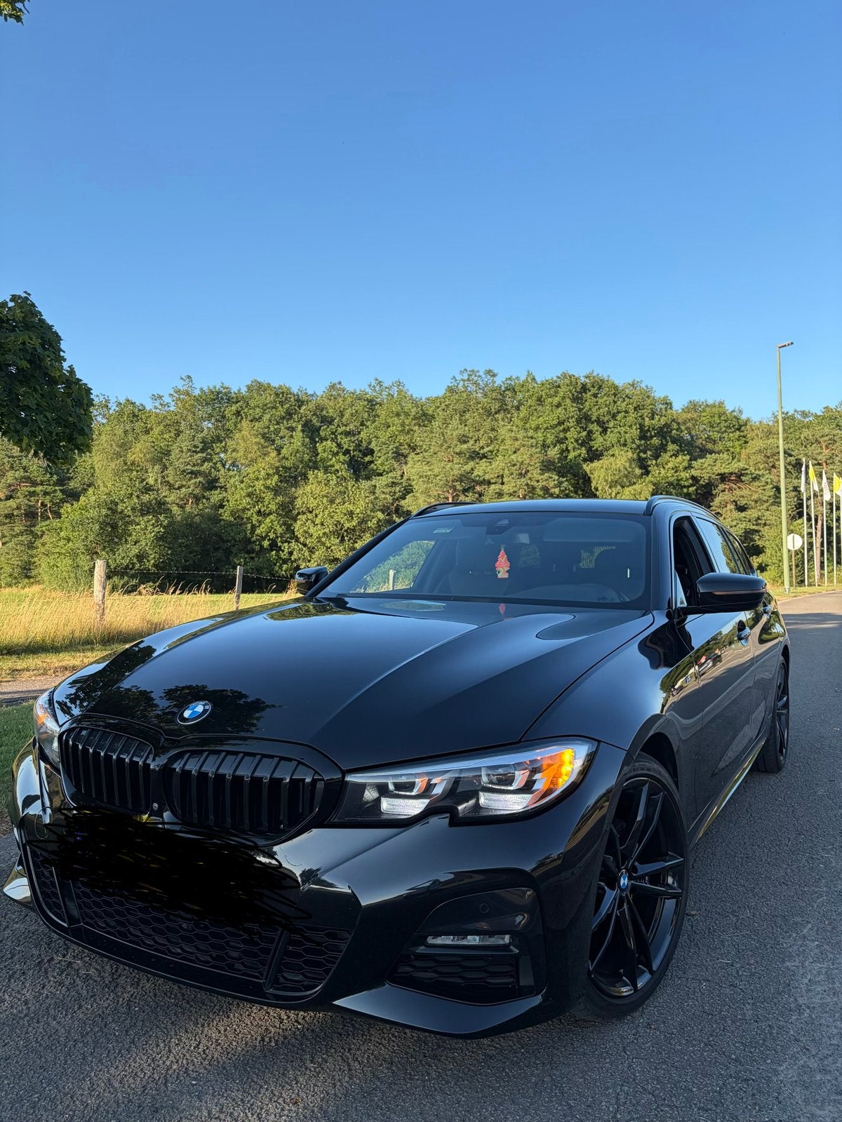 320 xdrive 190 cv pak M, Auto's, BMW, Automaat, 4 cilinders, Alcantara, Zwart