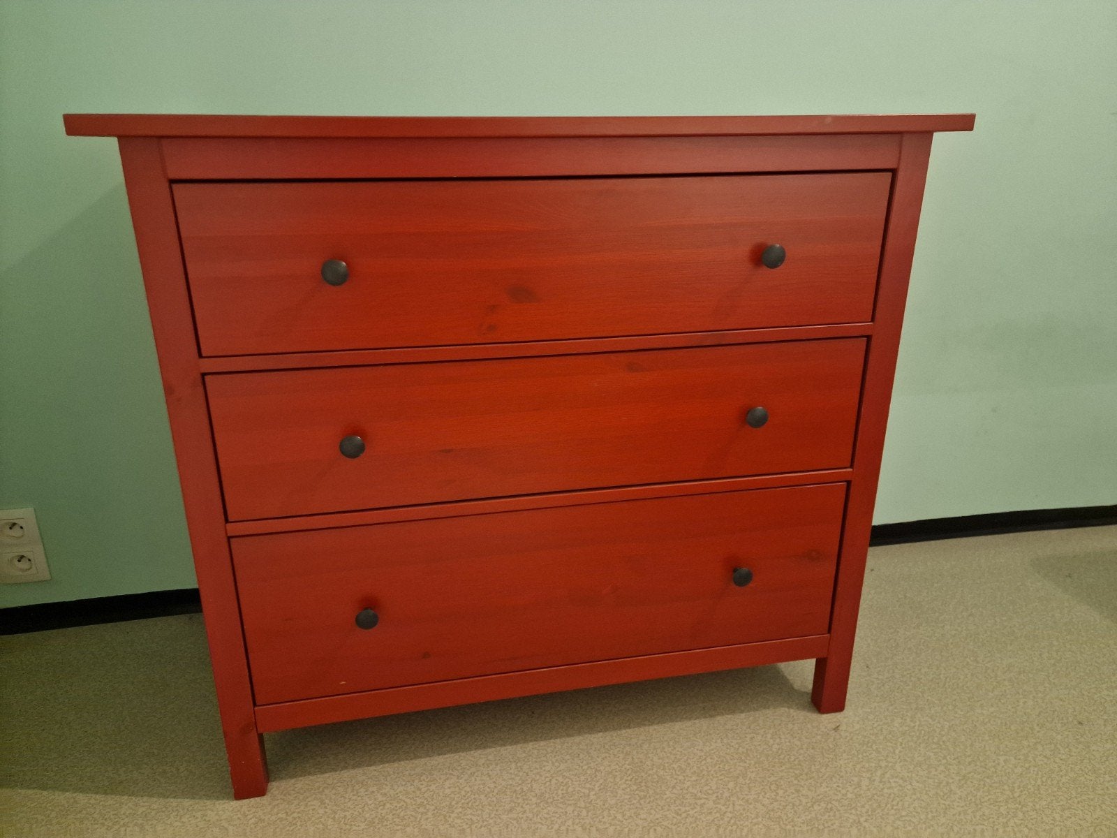 IKEA MALM ladekast – 3 laden – Roodbruin, Enlèvement