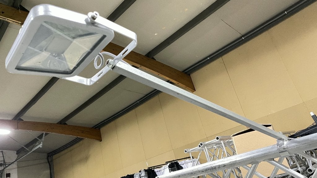 LED Beurslamp op bar +coupler, Muziek en Instrumenten, Ophalen, Zo goed als nieuw