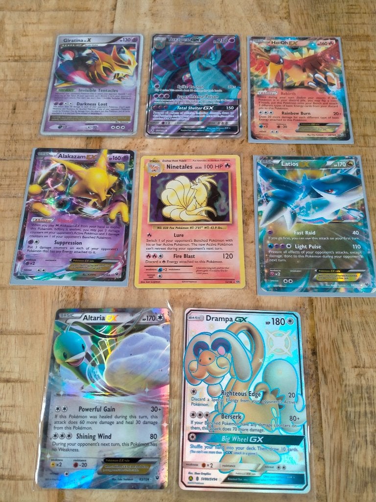 POKEMON  8 OLD SCOOL MOOIE KAARTEN VERSCHILLENDE STATEN !, Ophalen of Verzenden