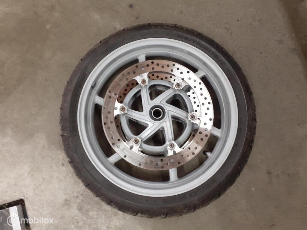 Voorwiel wiel velg remschijven Multistrada 1000 1100, Motoren, Gebruikt, Factorystore.service@ducati.com, Ophalen of Verzenden
