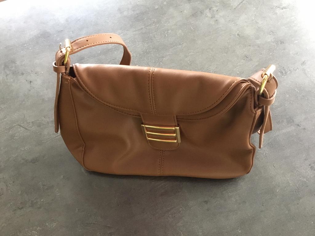 Bruine handtas Damart, Handtassen en Accessoires, Ophalen of Verzenden, Zo goed als nieuw, Handtas