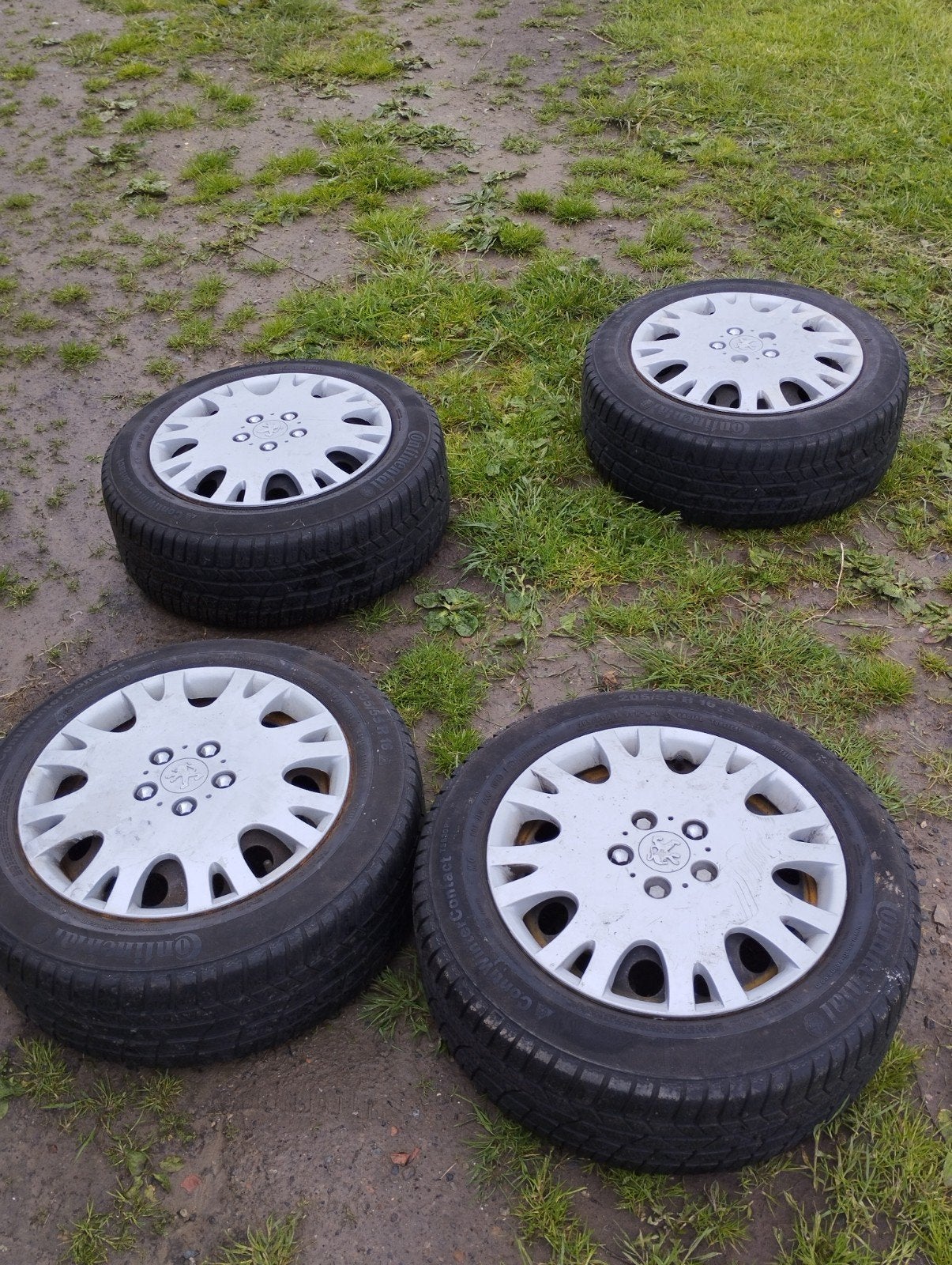 winterbanden op velg, Auto-onderdelen, Ophalen, Winterbanden