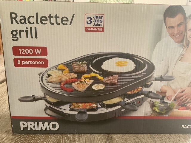 Raclette /  Grill, Ophalen, Nieuw, 8 personen of meer