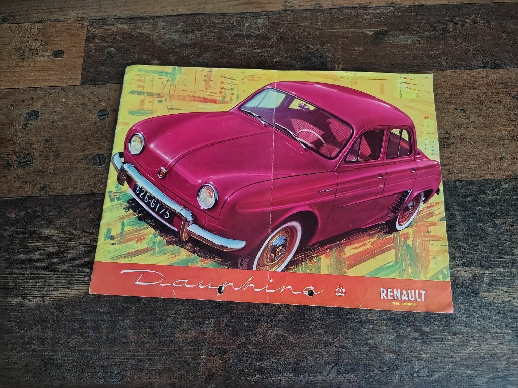 Folder: Renault Dauphine (1958), Envoi, Renault