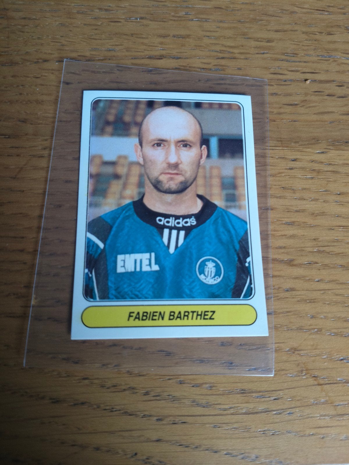 Panini sticker European Stars Fabien Barthez, Hobby en Vrije tijd, Stickers en Plaatjes, Ophalen of Verzenden, Sticker