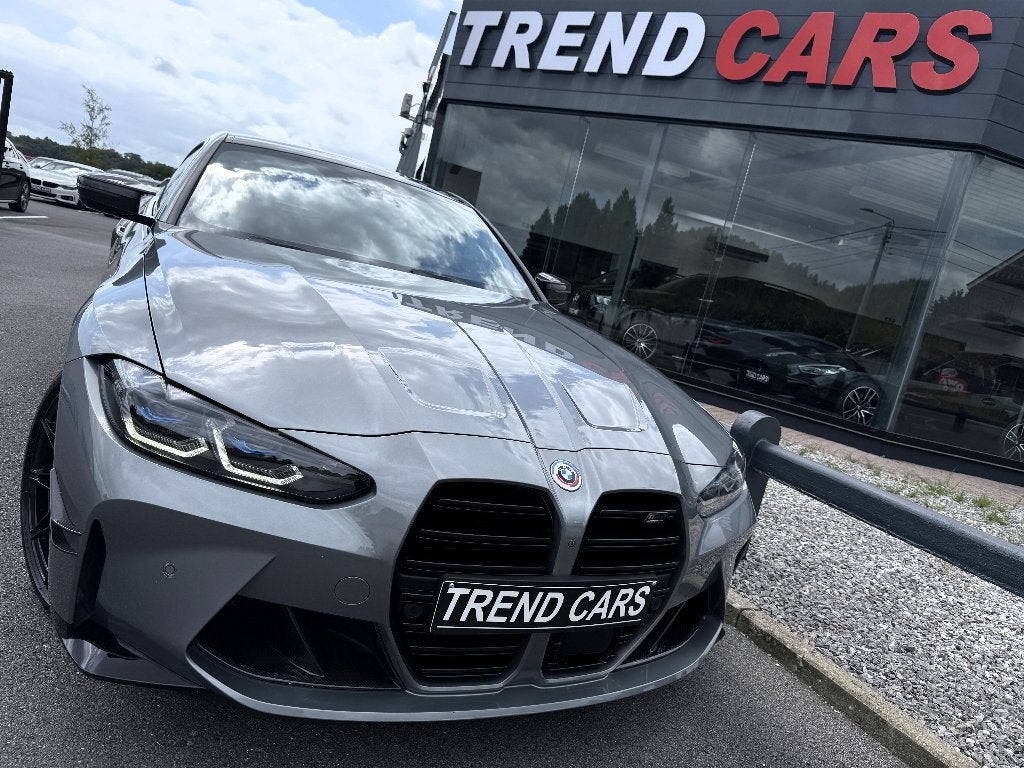 BMW M4 COUPÉ 3.0 COMP XDRIVE PACKMPERFORMANCE/CARBON, Cuir, Argent ou Gris, Achat, 375 kW