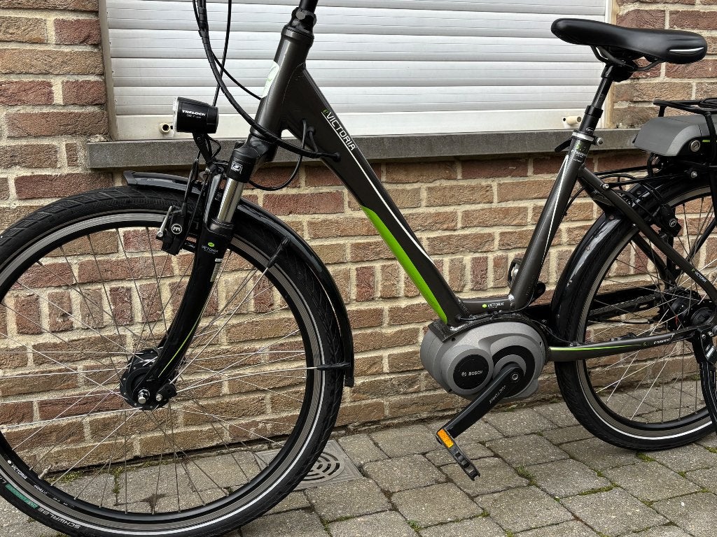 VICTORIA eTrekking 5.7 SE Wave – Bosch 400Wh – 28”, Fietsen en Brommers, Elektrische fietsen, Ophalen, Zo goed als nieuw, 50 km per accu of meer