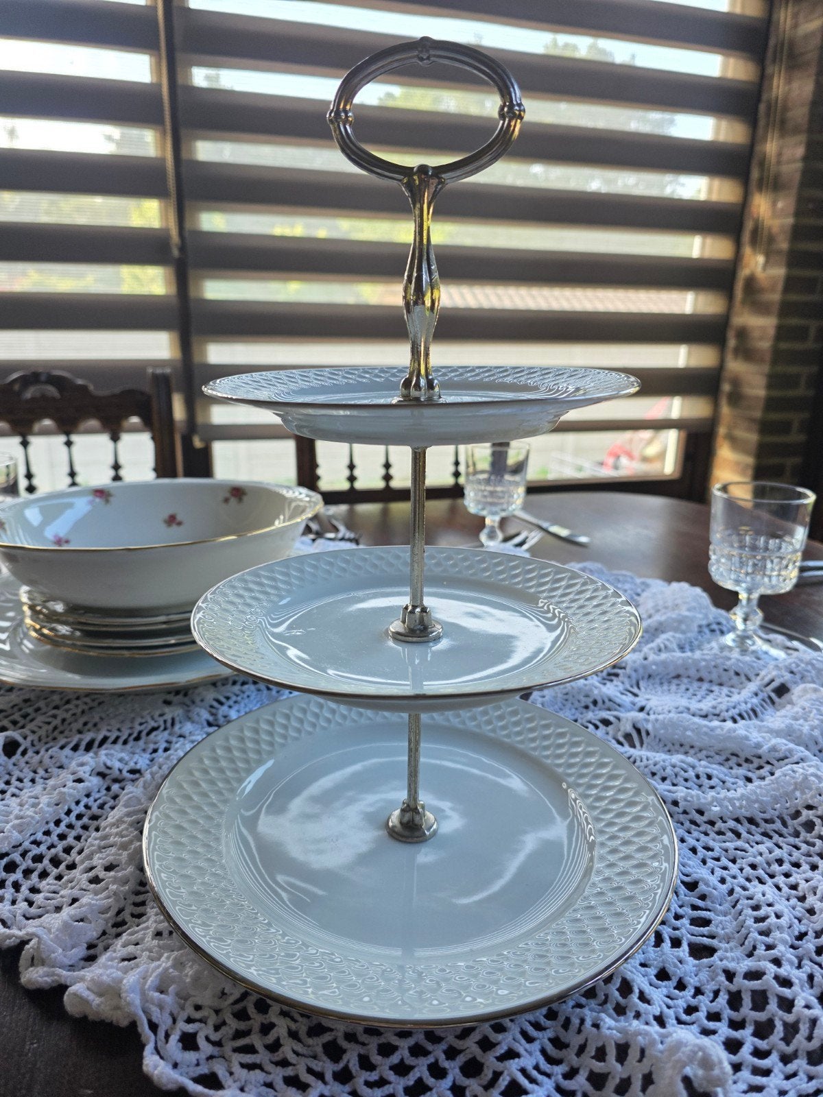 Belle étagère Schirnding Bavaria vintage du milieu du siècle, Enlèvement